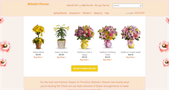 Desktop Screenshot of belindasflowersprincetonwv.com